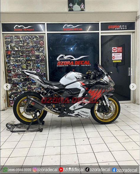 Decal Kawasaki ZX25R Anti Venom
