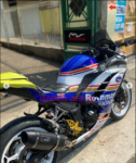 Stiker Decal ala NSR Rothmans Kawasaki Ninja 250 Sticker Wrapping Full body