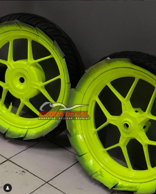 cat velg kuning stabilo