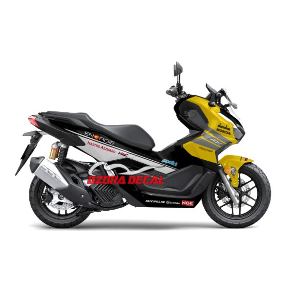 Sticker Decal Honda ADV 160 Yellow Livery HRC