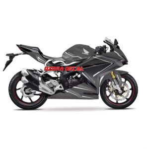 Decal Honda CBR 250RR Black Grey