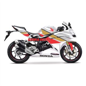 Decal Honda CBR 250RR simple white
