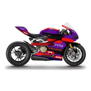 Sticker Decal Ducati 1199 pramac livery motogp 2024