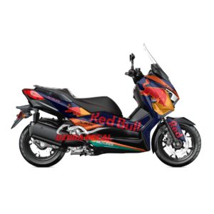 Decal Yamaha Xmax RedBull