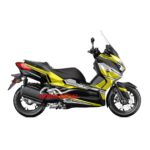 Decal Yamaha Xmax Yellow white