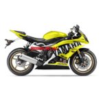 Sticker Decal Yamaha R6 Yellow
