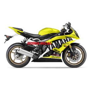 Sticker Decal Yamaha R6 Yellow