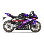 Sticker Decal Yamaha R6 blue stripe